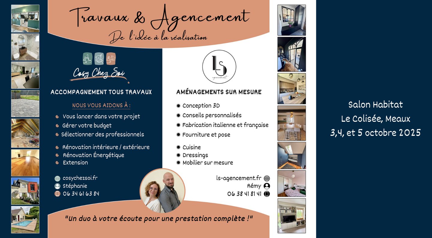 Salon Habitat Meaux 2025 Cosy Chez Soi