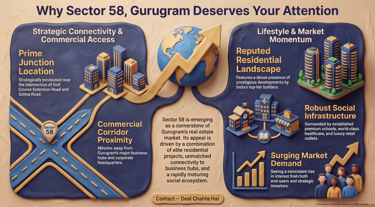 Investing in Sector 58 Gurugram