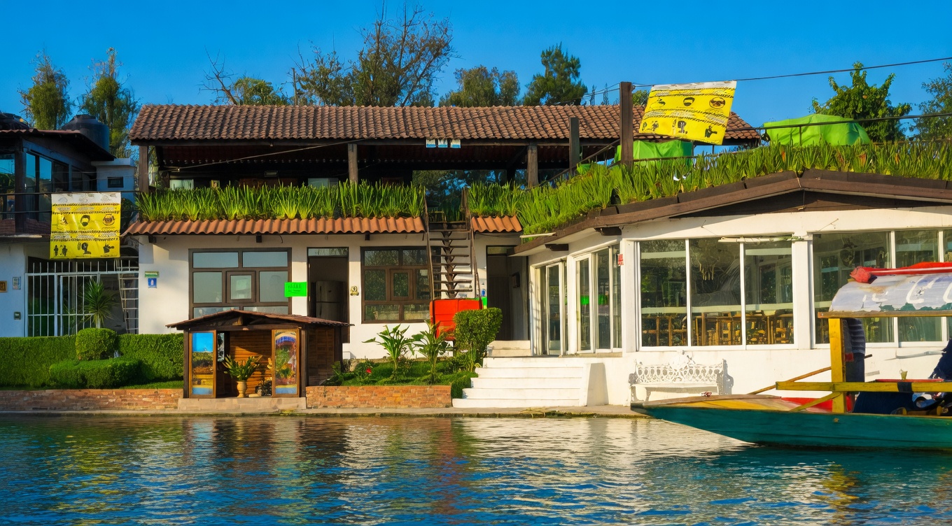 Restaurante Los Rosales, Comida típica Xochimilca, a las orillas del lago.