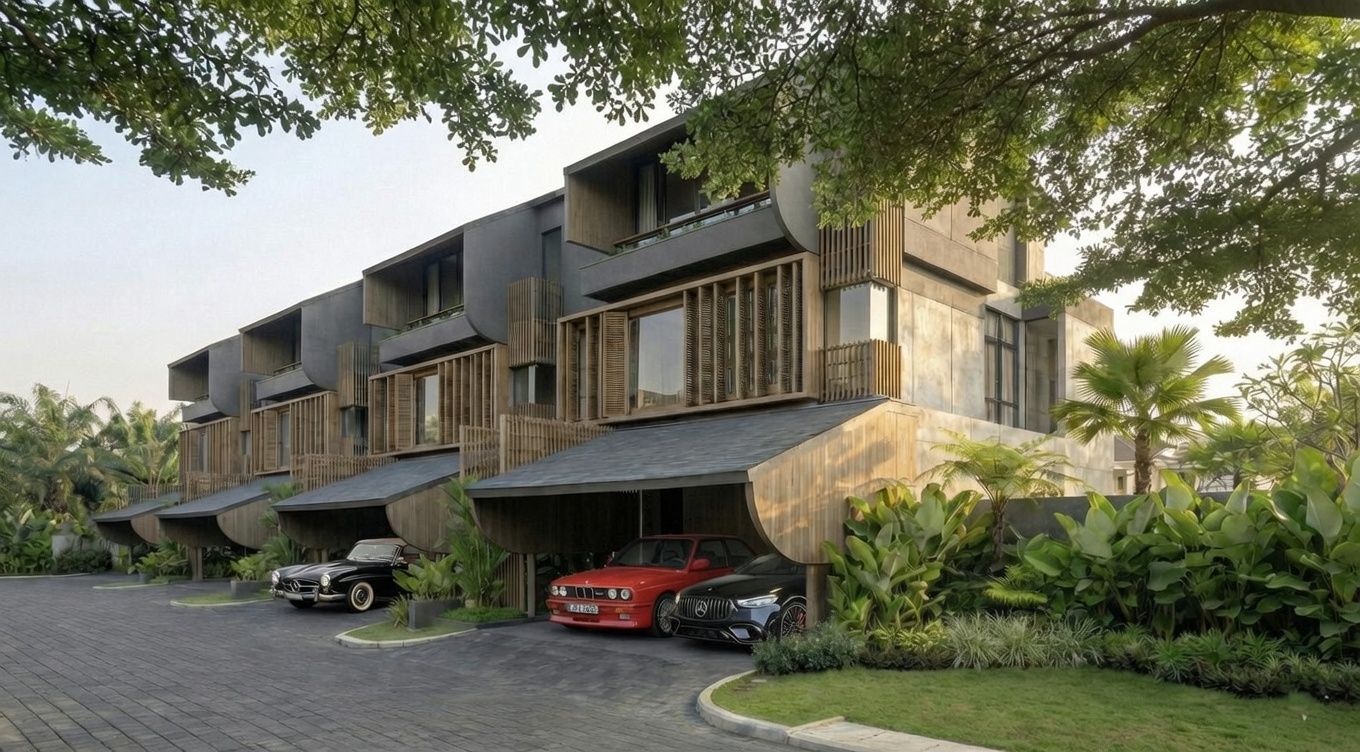 Rumah di Countrywoods Heritage didesain oleh Arsitek Atelier Riri