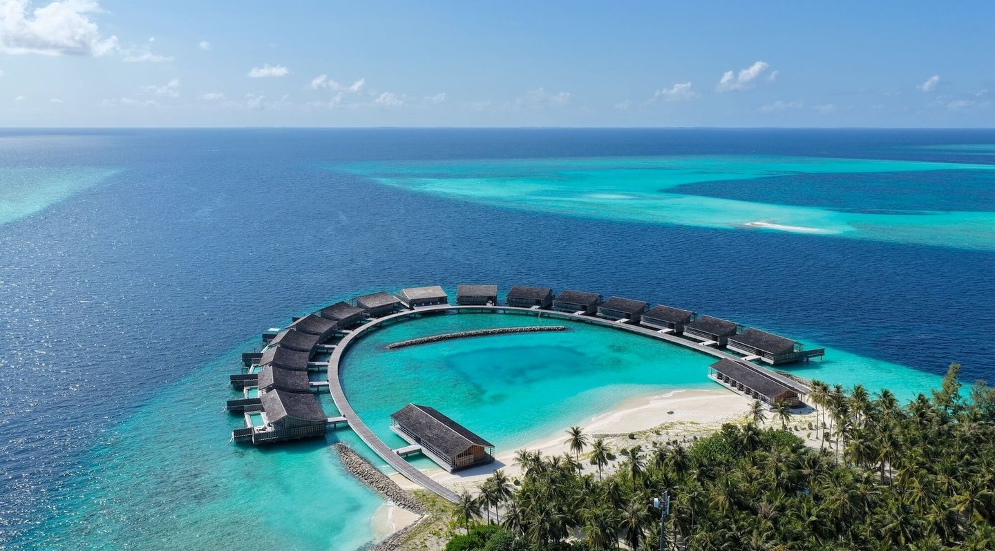 kudadoo maldives arial overwater villas