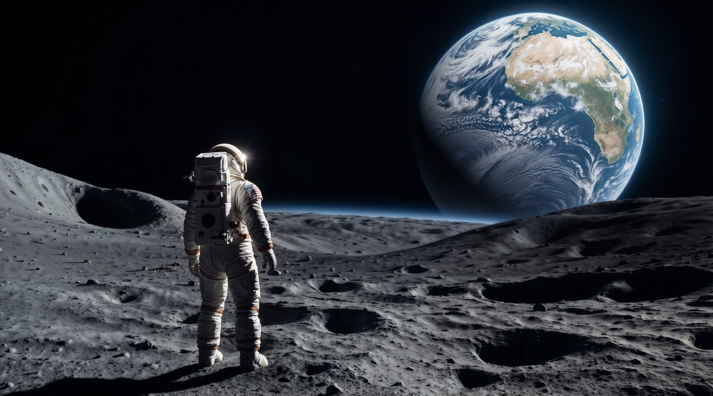 Gazing at the Earth!