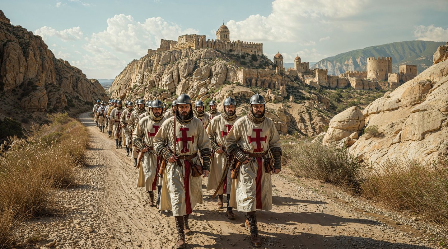 The forging of the first Knights Templar