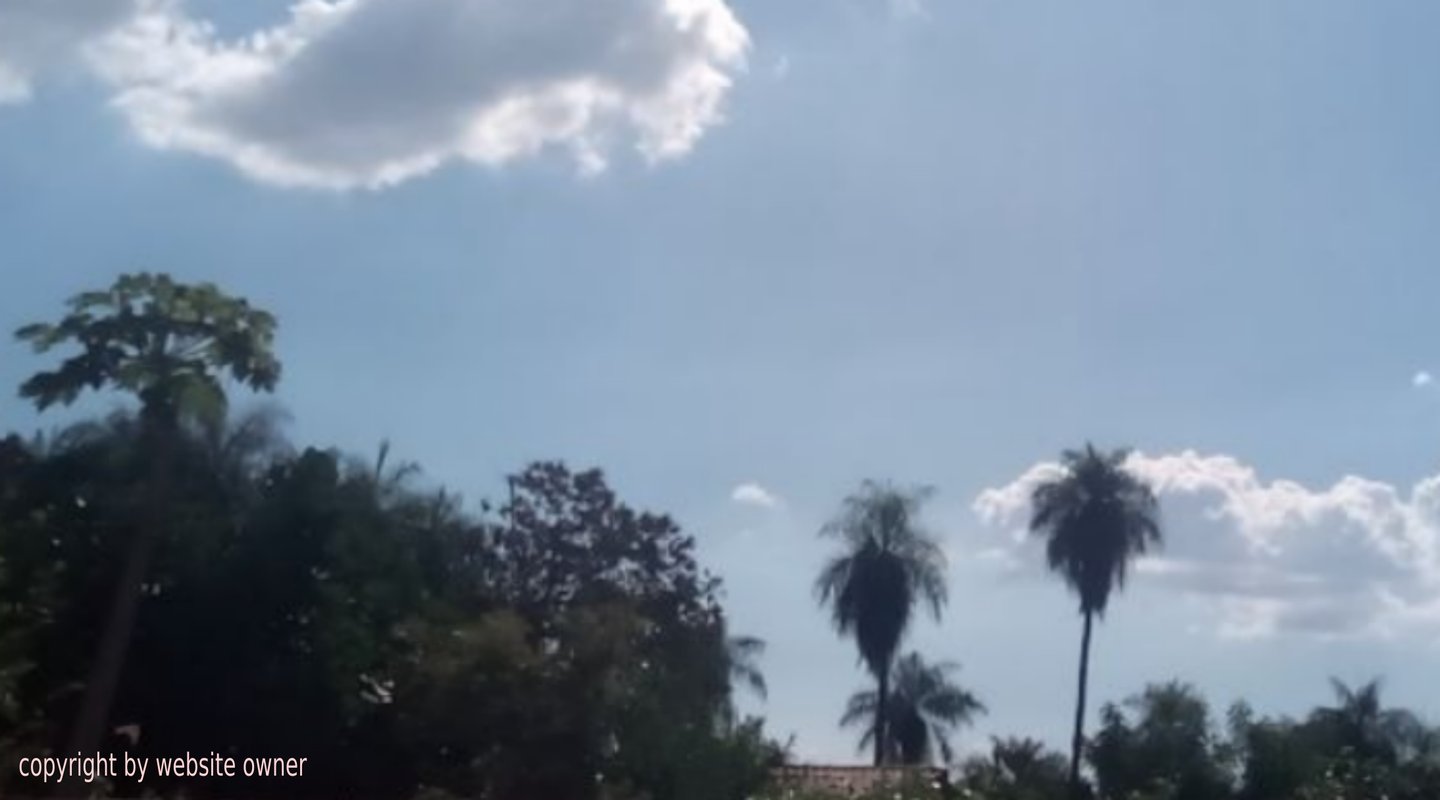 Himmel über Paraguay im Februar