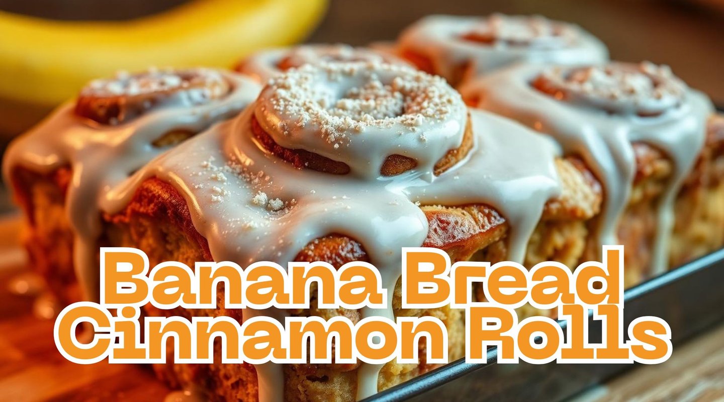 Banana Bread Cinnamon Rolls