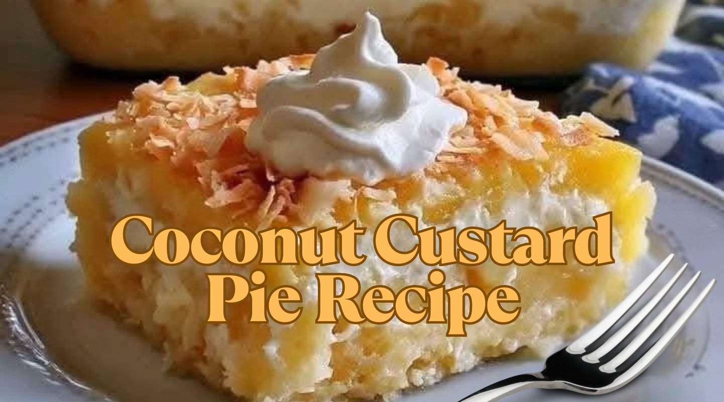 Coconut Custard Pie