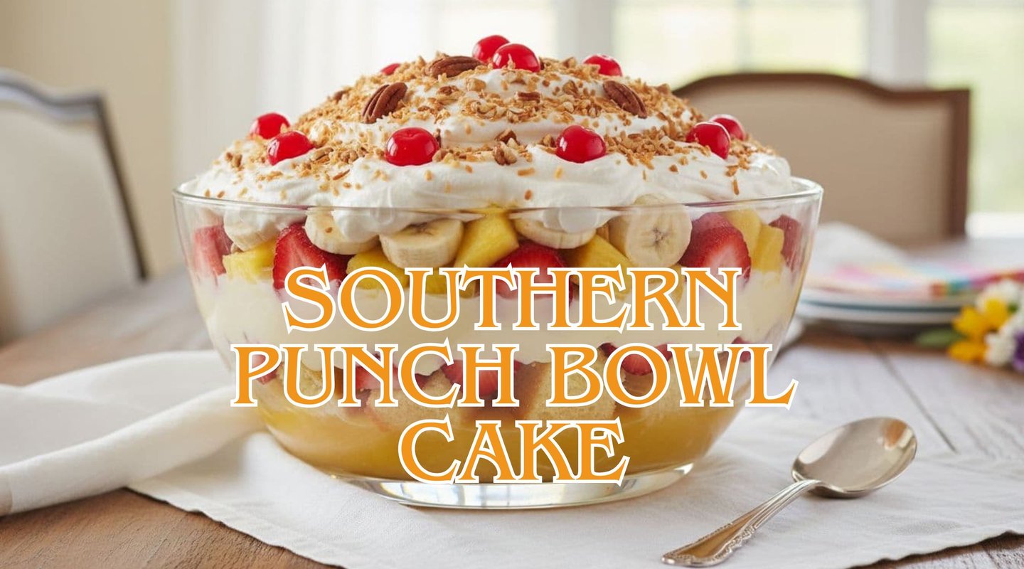 Southern Punch Bowl Cake