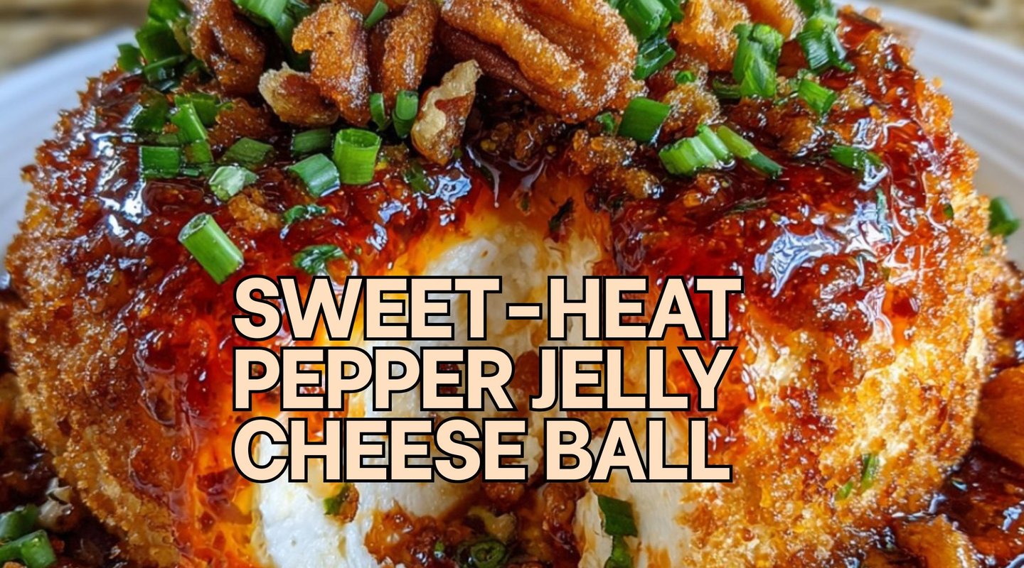 Sweet-Heat Pepper Jelly Cheese Ball