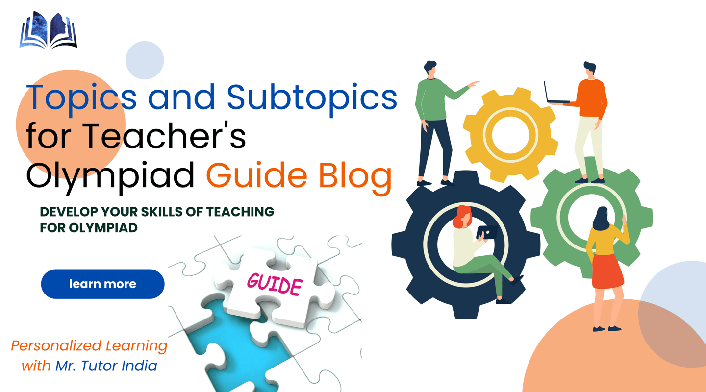 Home tuition services/ Teacher's Olympiad Guide