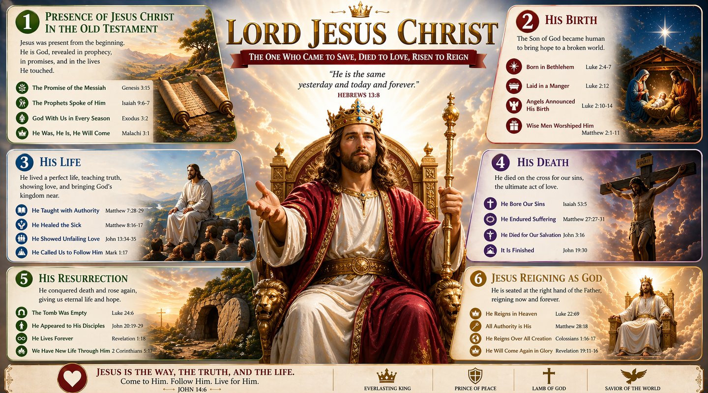 Jesus yesterday today forever