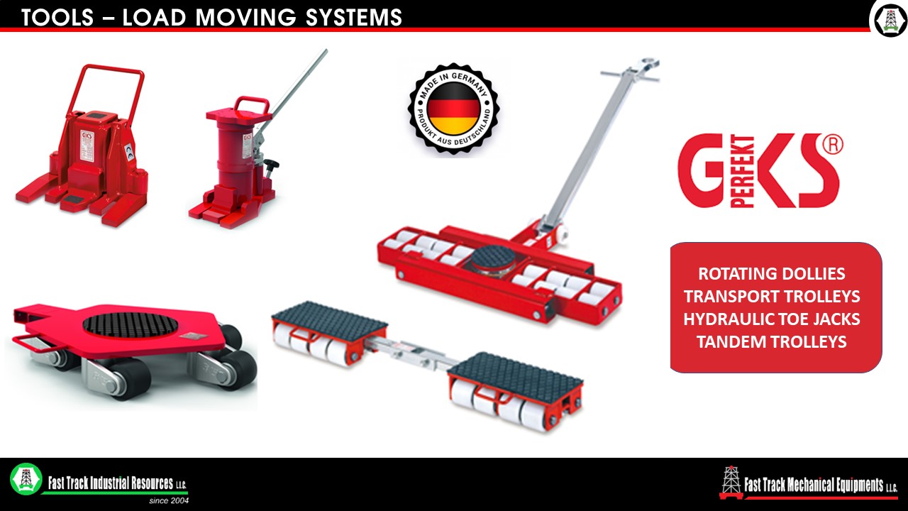 GKS-Perfekt MACHINE MOVING TOOLS & LOAD POSITIONING SYSTEMS| www.fasttrackindustrial.COM GKS