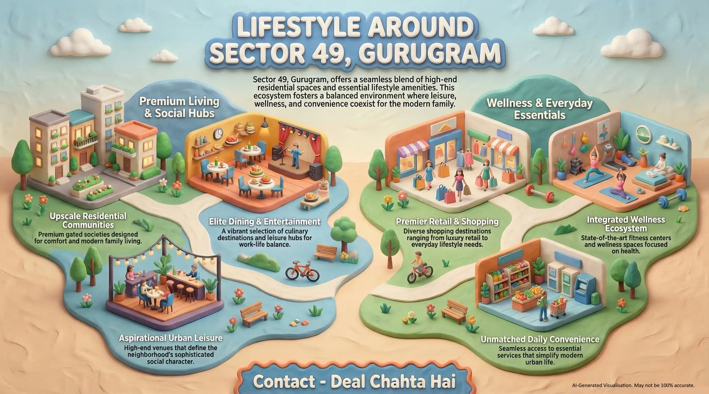 Lifestyle in Sector 49 Gurugram