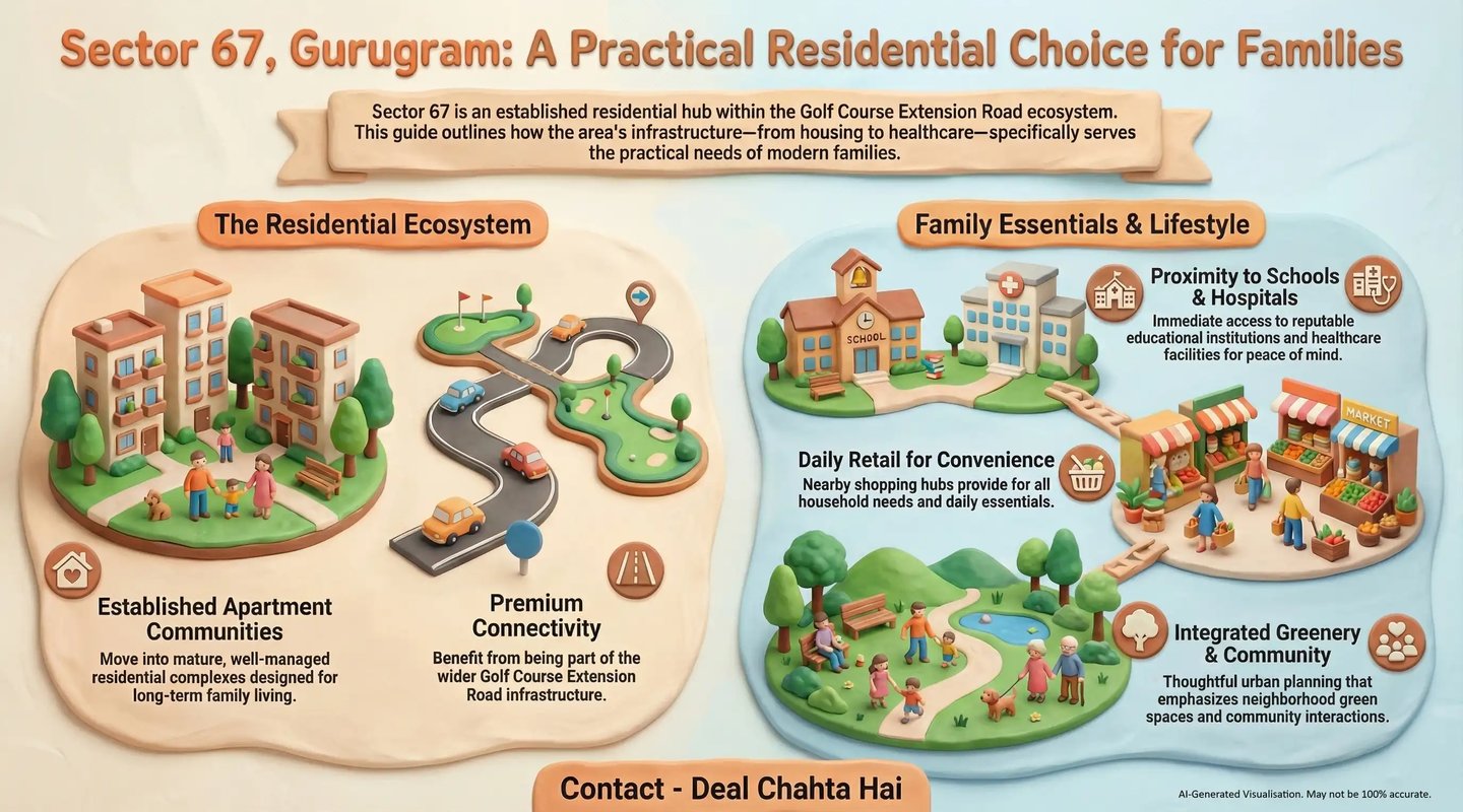 Sector 67 Gurugram A Practical Residential Choice for Families
