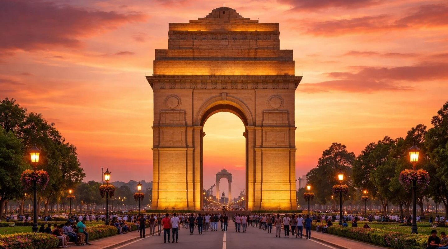 India Gate in Delhi