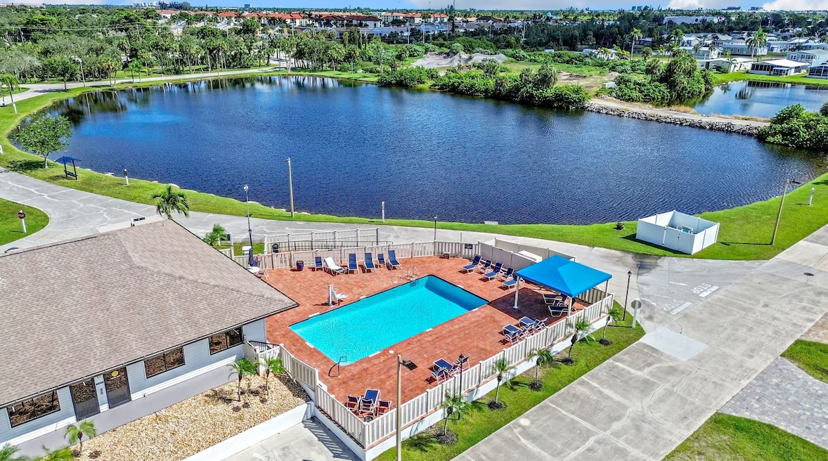 Serene Oasis Vacation Rental Aerial View of community