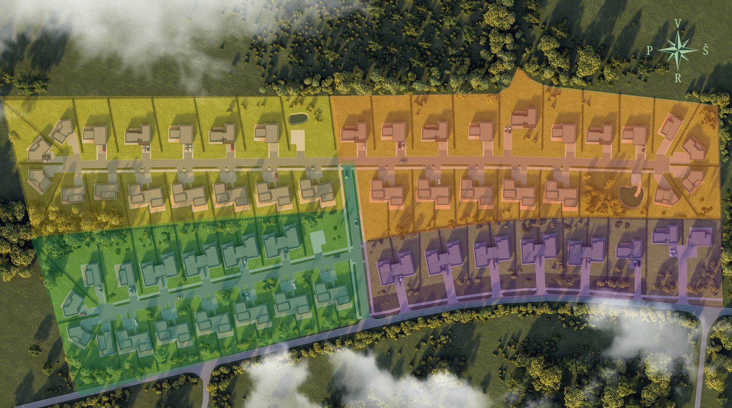 Kvartalo "Gyrėnai" planas