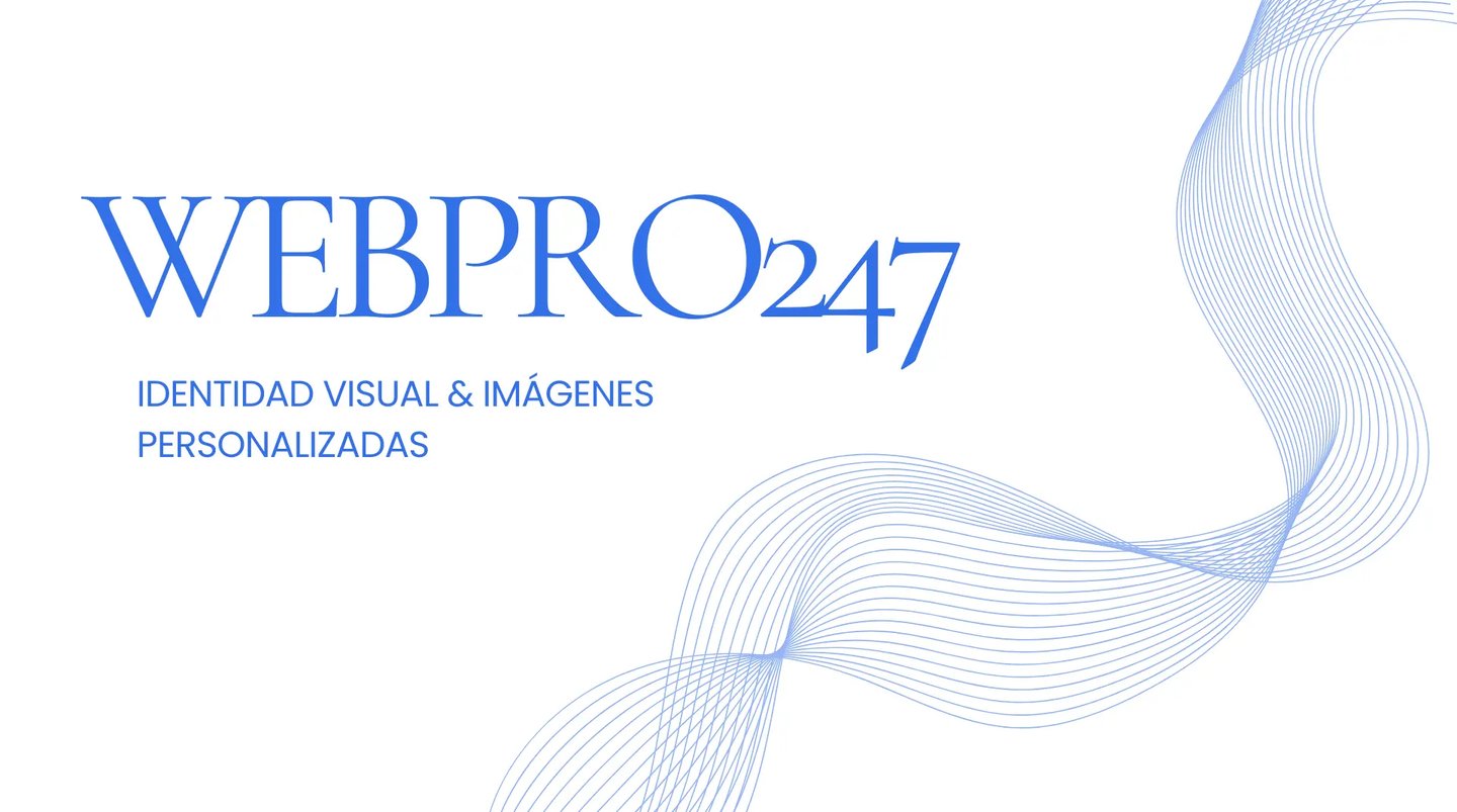 WebPro247 I Identidad Visual & Imágenes Personalizadas