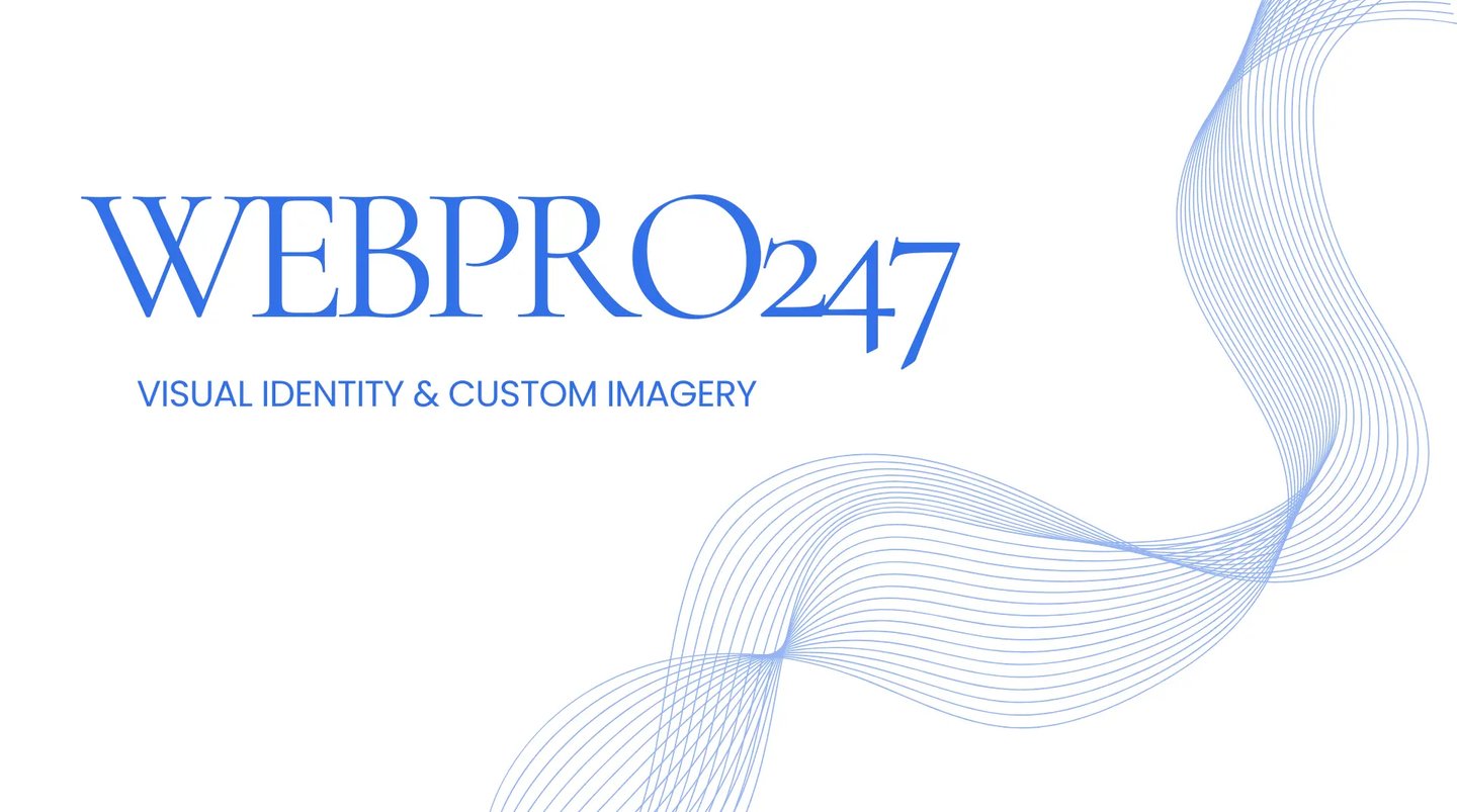 WebPro247 I Visual Identity & Custom Imagery
