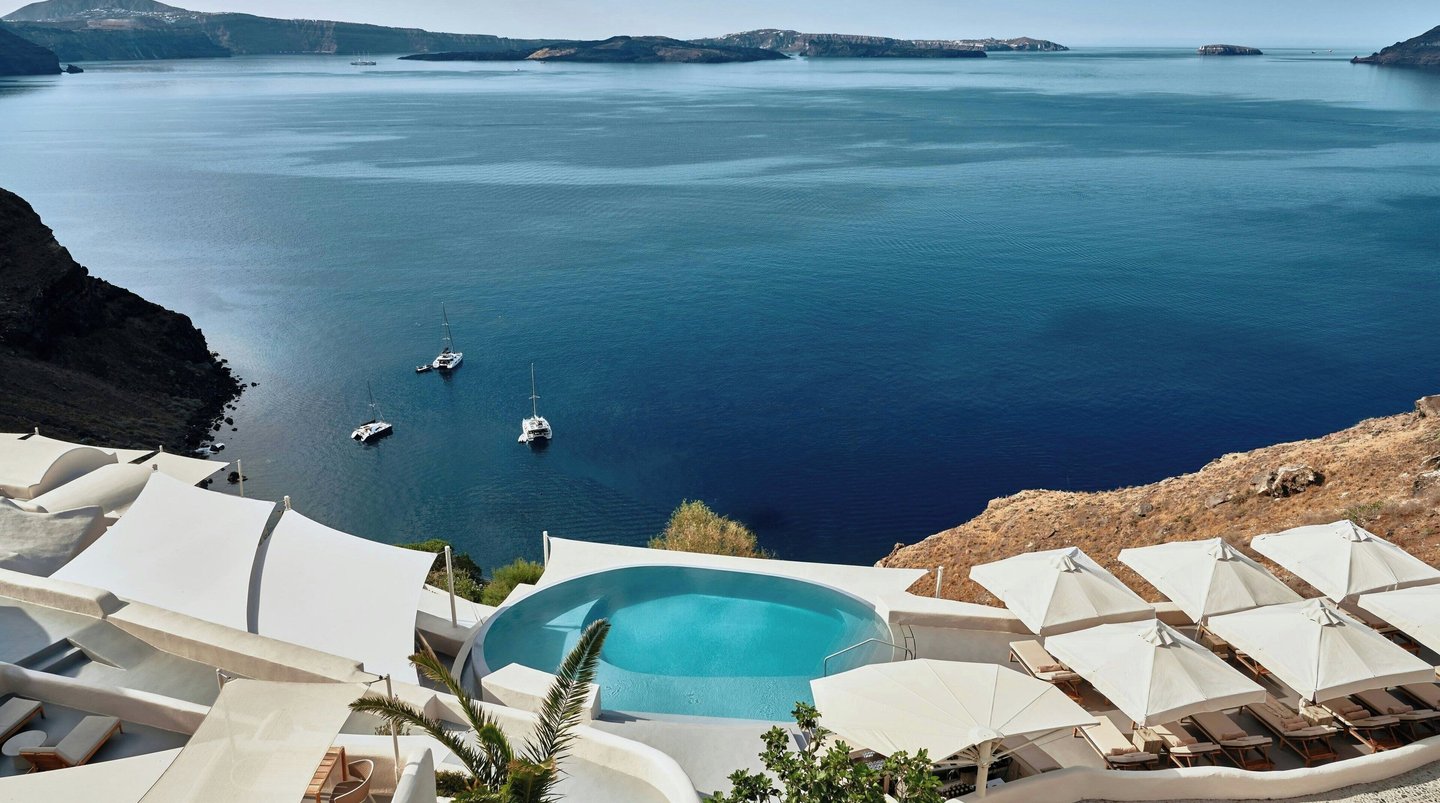Mystique, a Luxury Collection Hotel, Santorini (Oia, Santorini, 84702) - courtesy of Expedia