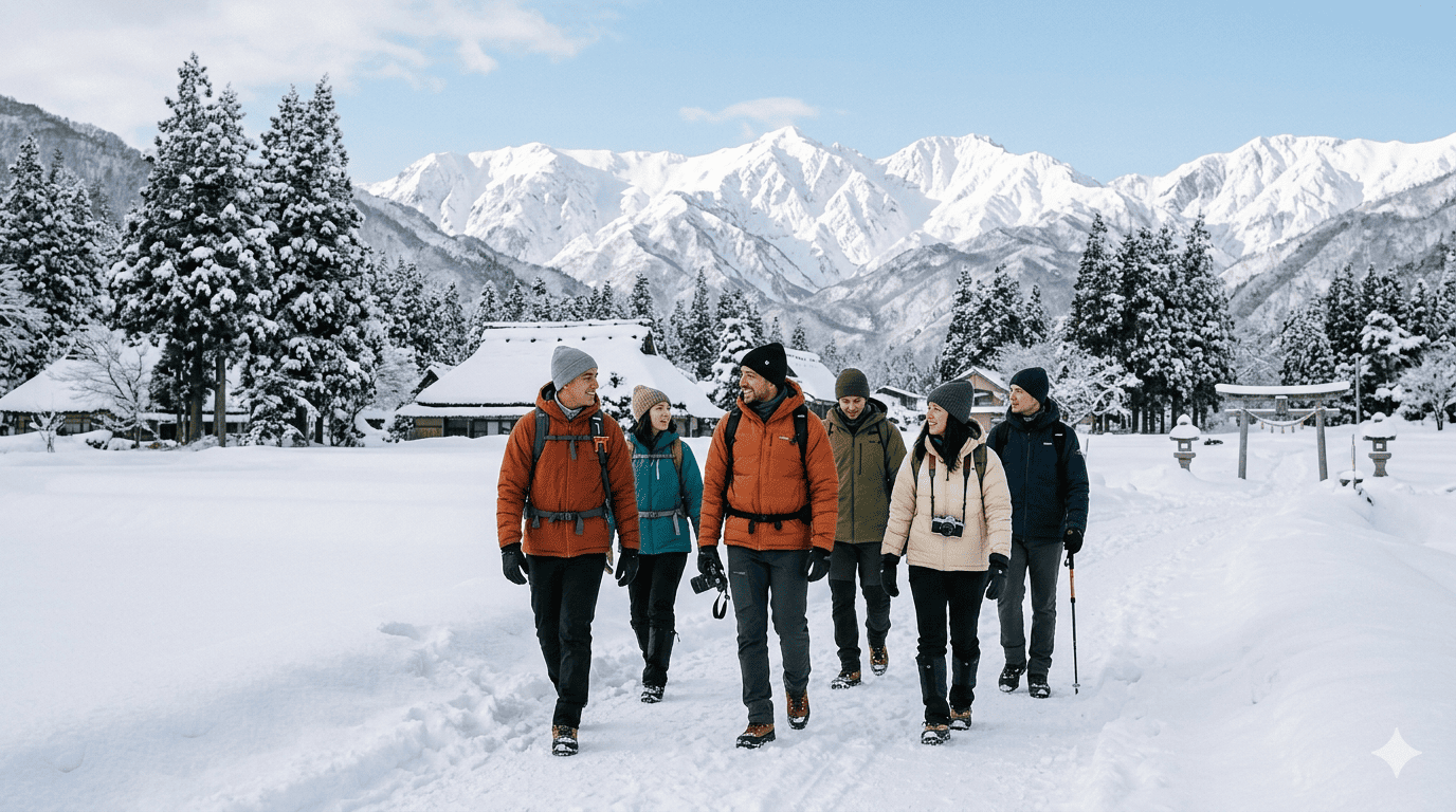 Seguro viagem para o Japão com cobertura para neve e esportes de inverno.
