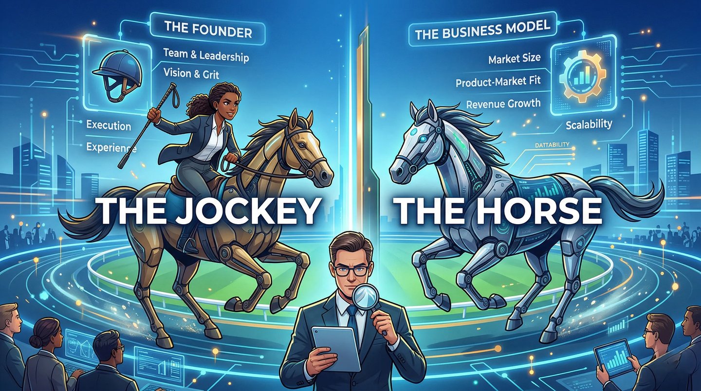 How Investors Evaluate Founders: The "Jockey" vs. The "Horse"