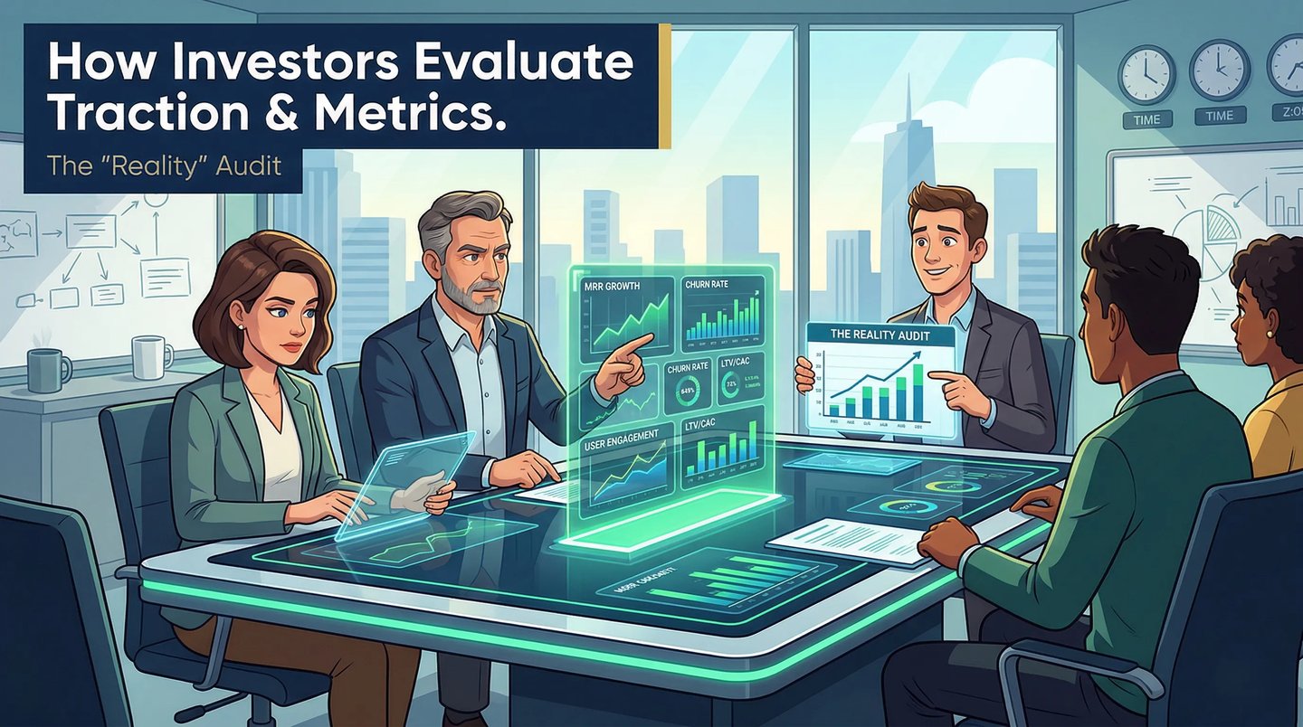How Investors Evaluate Traction & Metrics: The "Reality" Audit