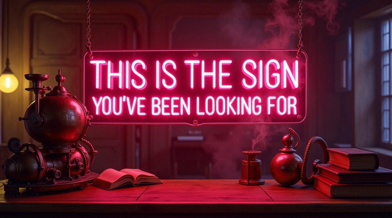The Sign You've Been Looking For