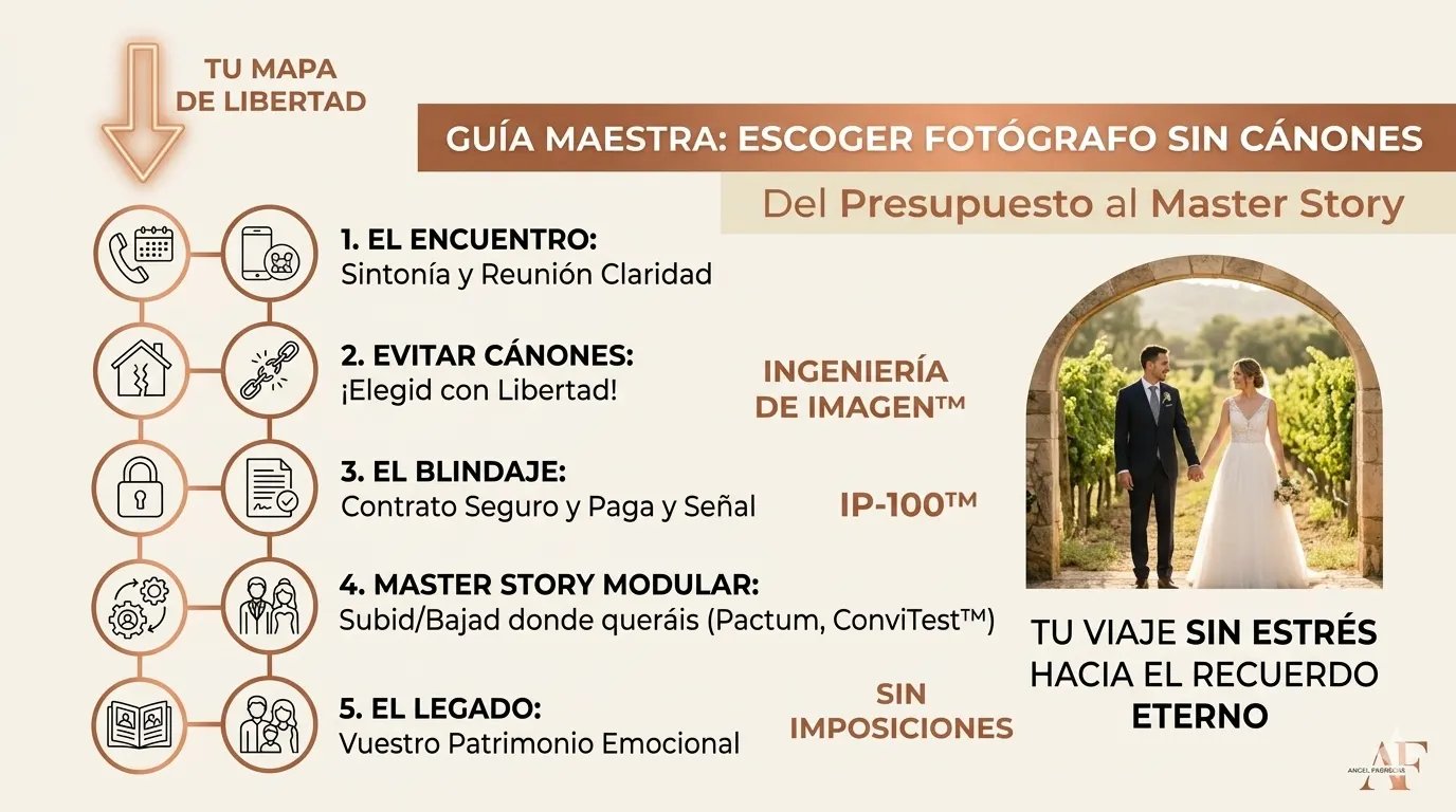 Guia Nupcial elección Fotografo Bodas Barcelona