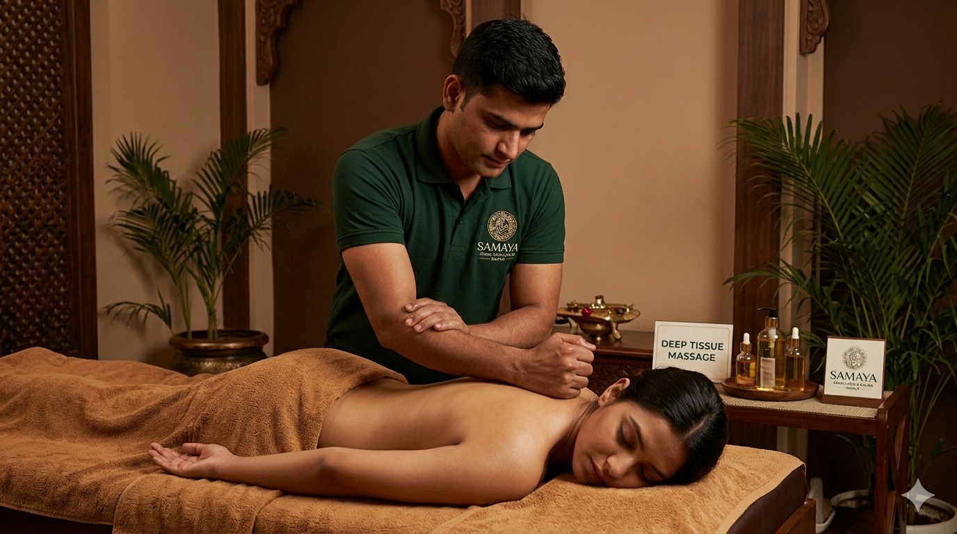 Deep Tissue Massage Raipur | Samaya Spa