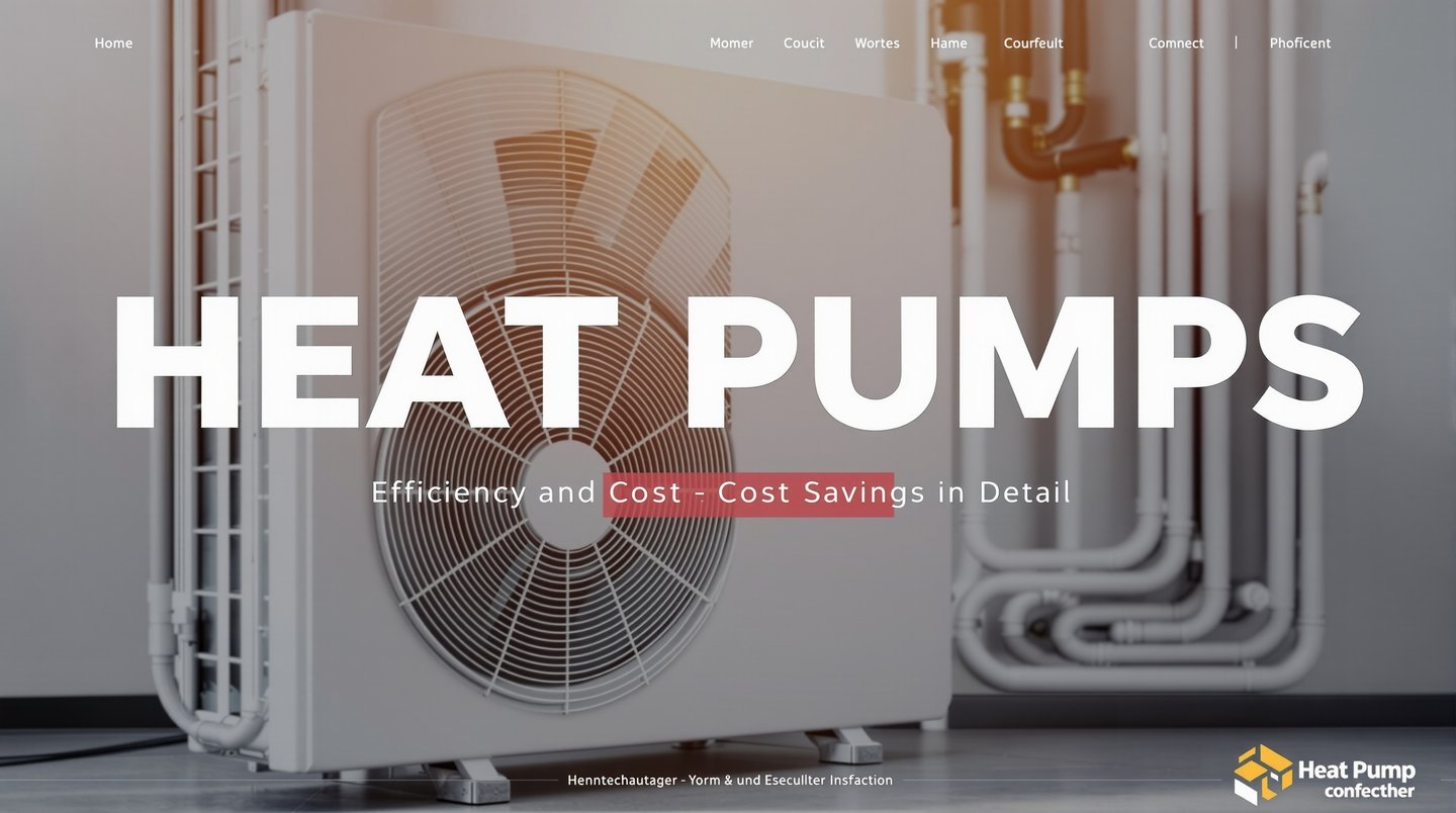 a heat pump in a heating room with the words heat pump on it