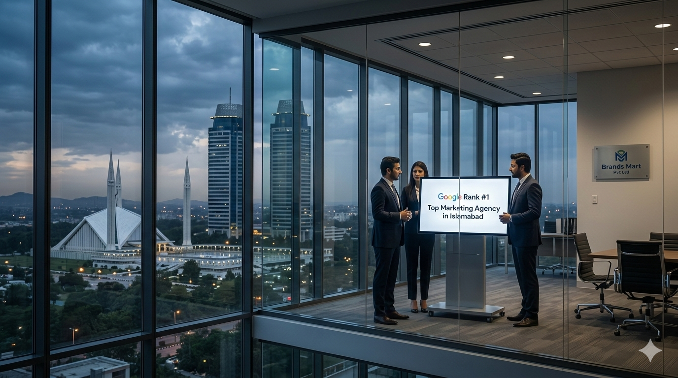 Top Marketing Agency in Islamabad, Brands Mart Pvt Ltd