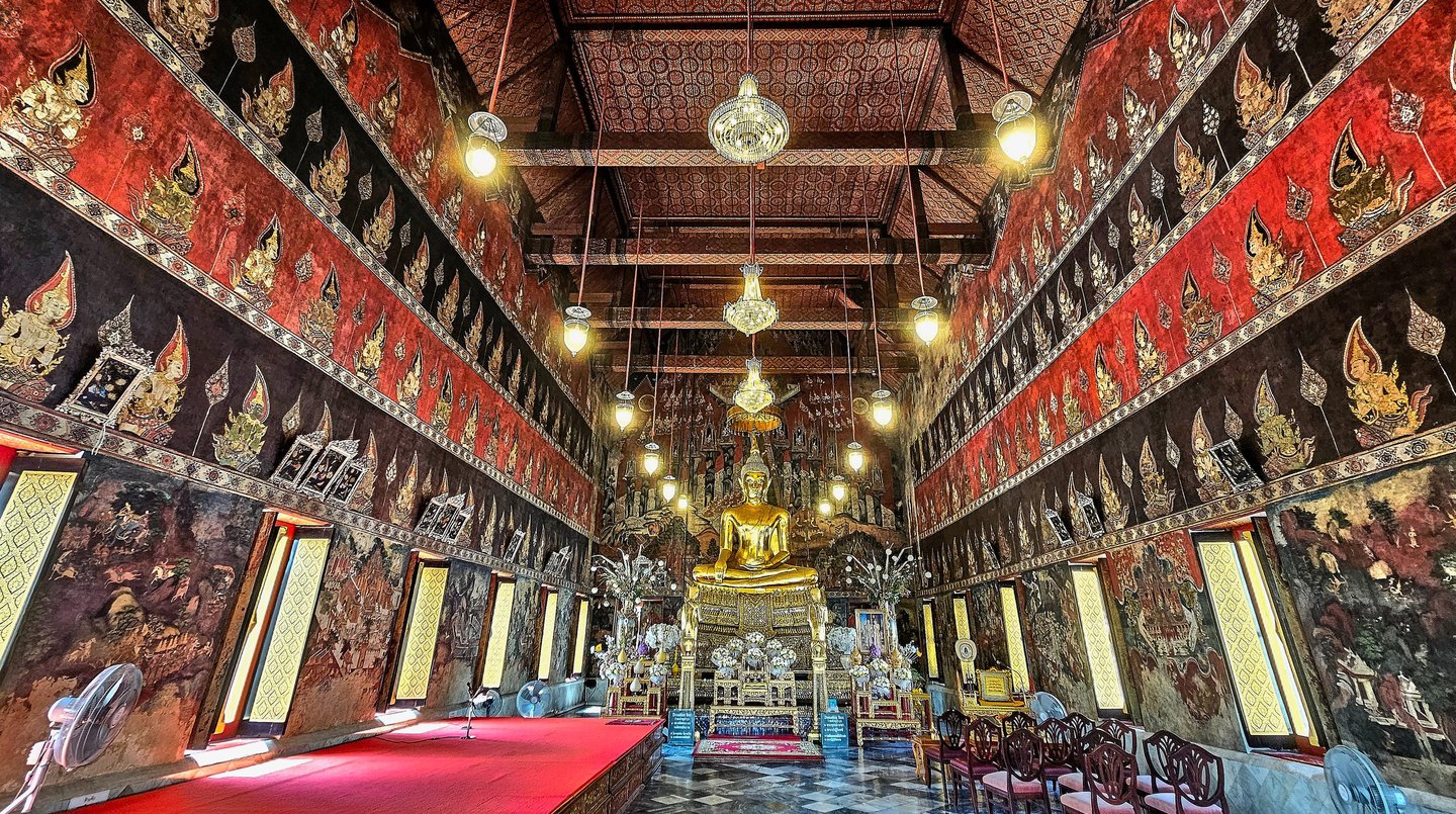 Wat Suwannaram Rachaworawihan, White Lotus Wat, Bangkok