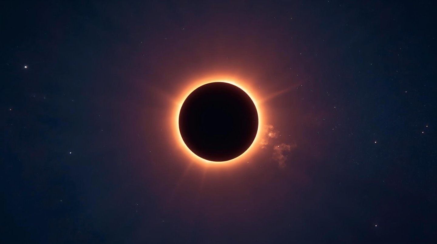 Solar Eclipse in Aquarius