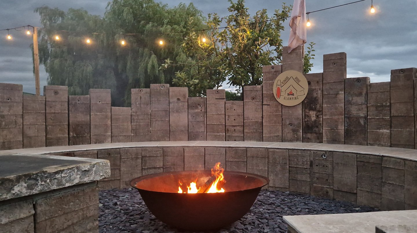 the fire pit