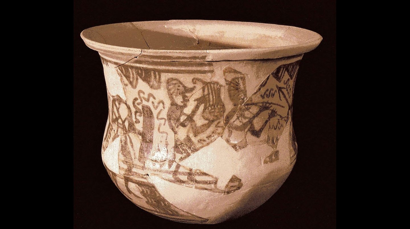 Iberian krater from the 3rd century BC in the Cigarralejo Museum, Mula.