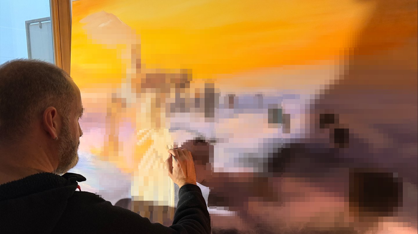 Álvaro Fernández Sáez Gemälde Art Kunst