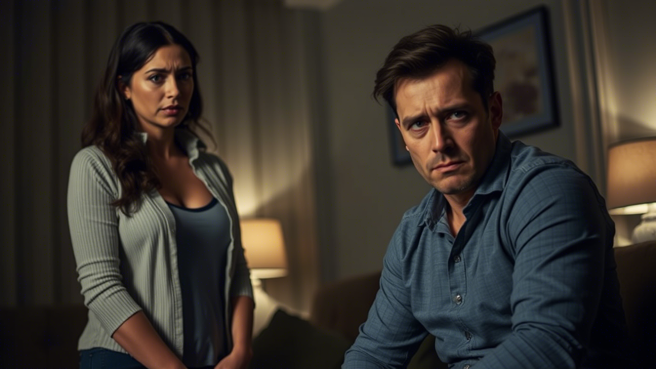 mulher desconfiada por uma suposta traição do marido