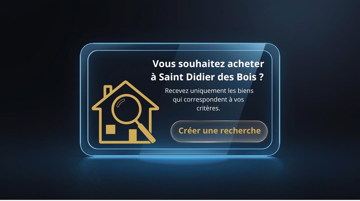 Acheter immobilier Saint Didier des bois