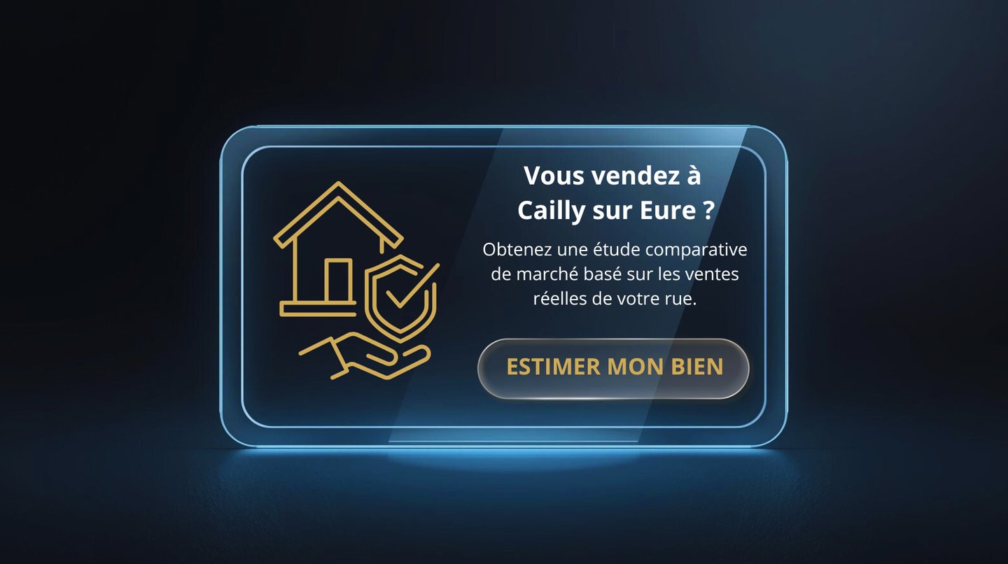 Vendre immobilier Cailly sur Eure