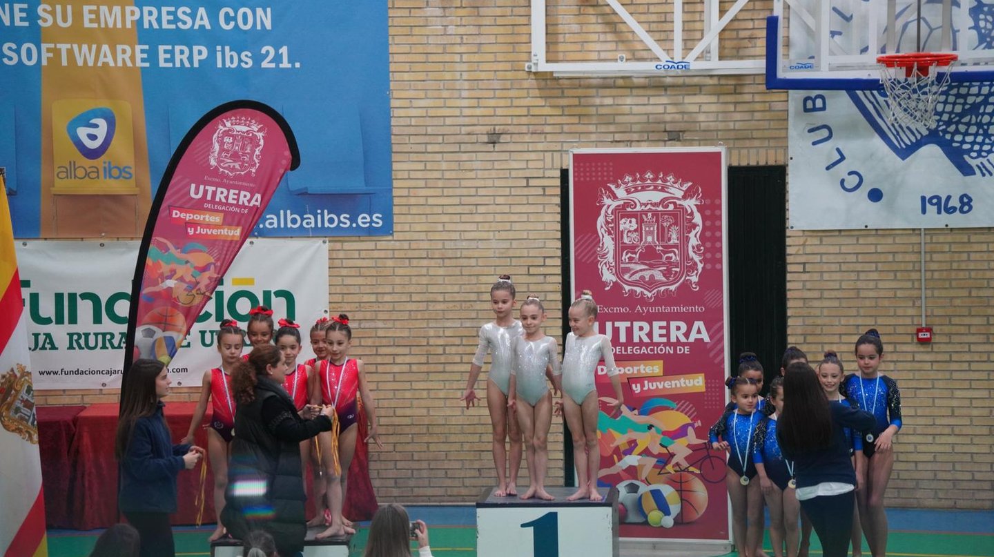 Campeonas Gymarex Power Badajoz , gimnasia artística