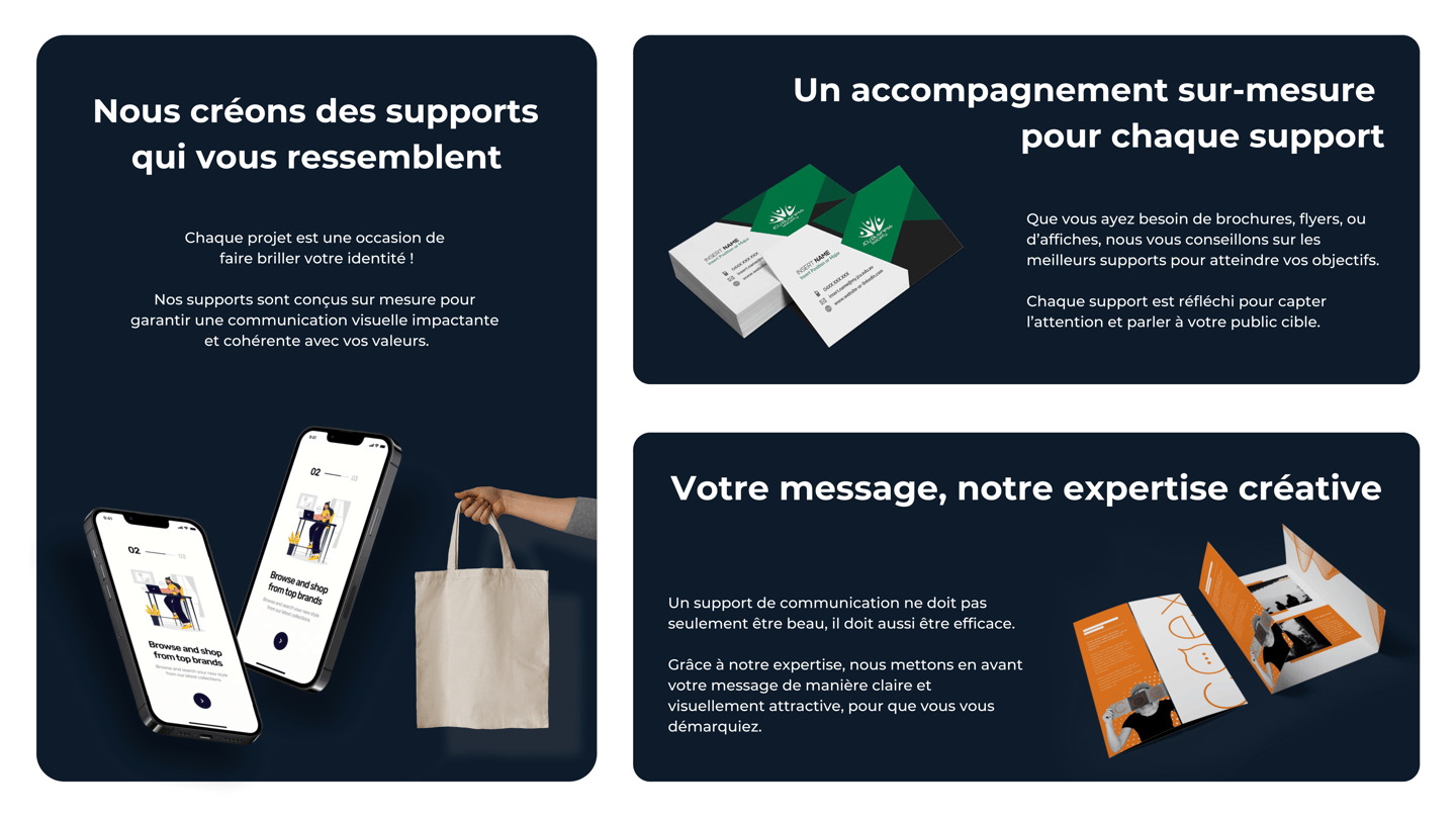 Agence de création de supports de communication