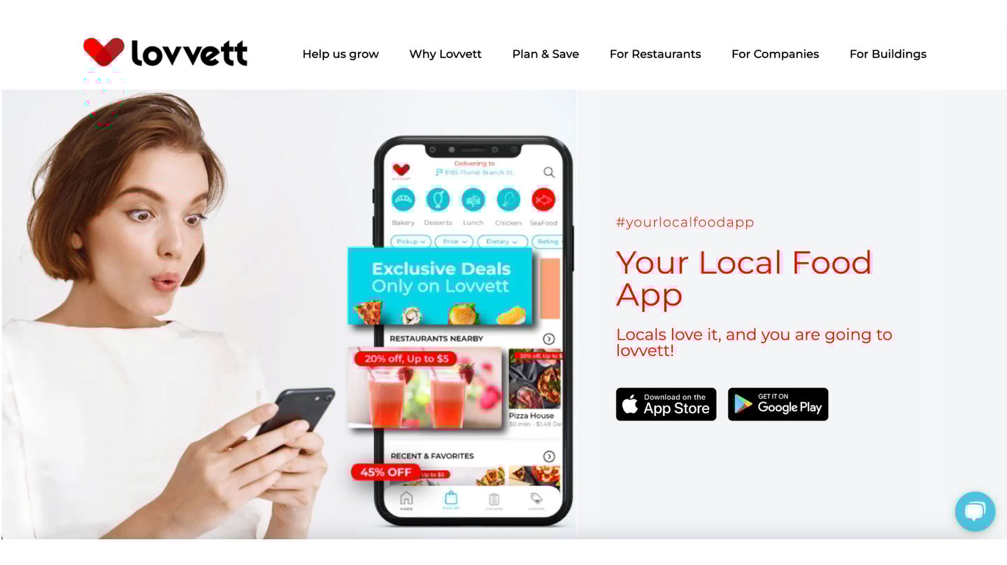 Web Home LovvettApp