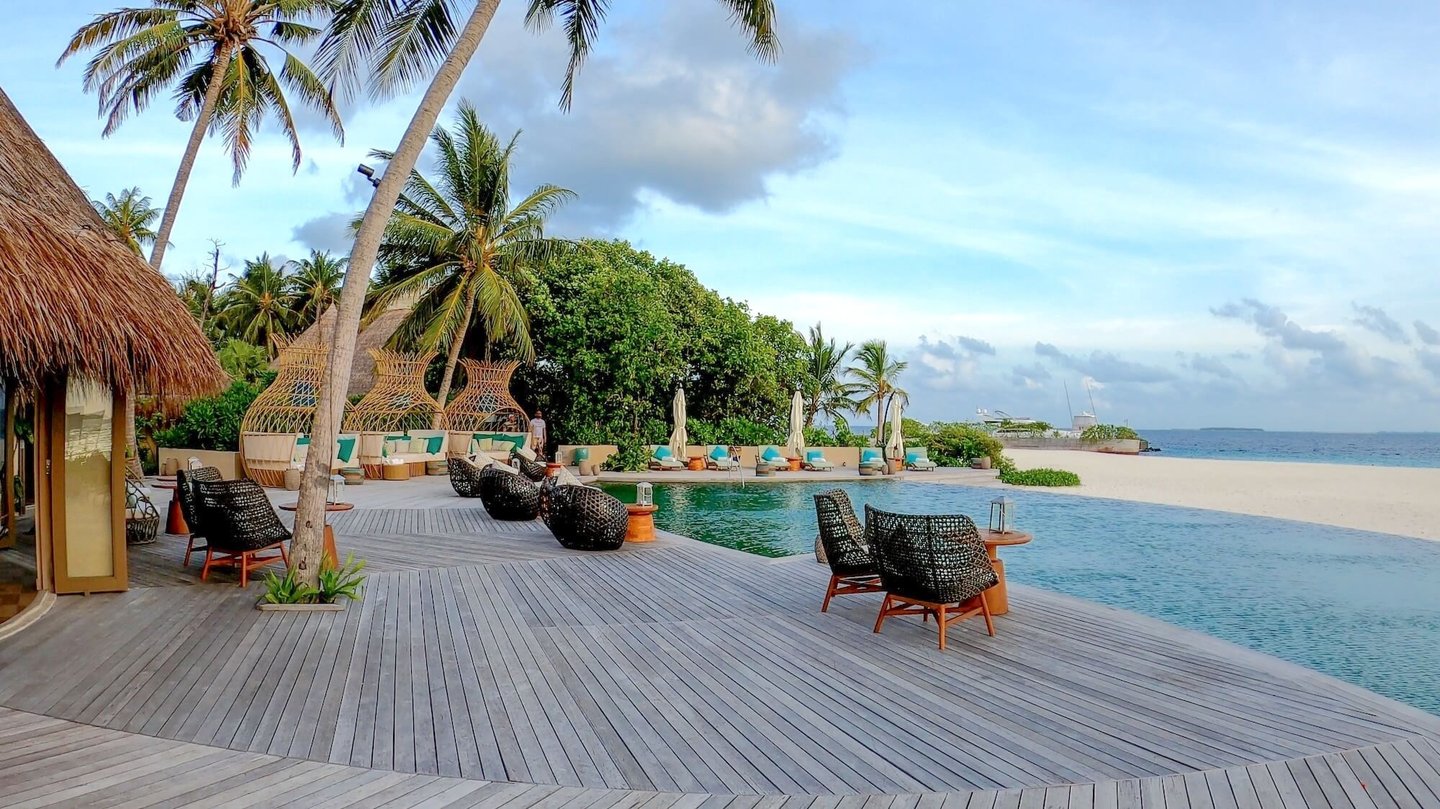 The Nautilus Maldives main pool