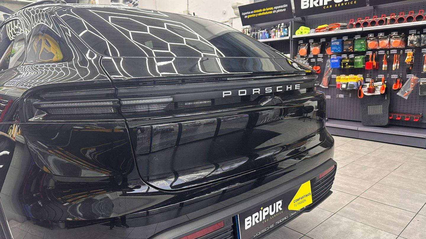 Tintado de lunas Porsche en madrid