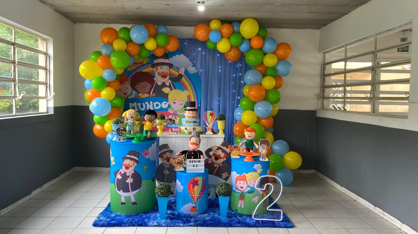 Locação de Decoração Infantil Mundo Bita Freguesia do Ó Zona Norte Zona Oeste