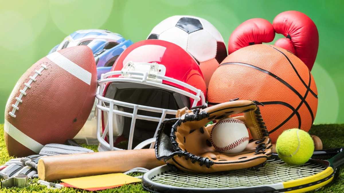 Hockey, Baseball, Basketball, Football, Tennis, Golf, Boxing, Wrestling