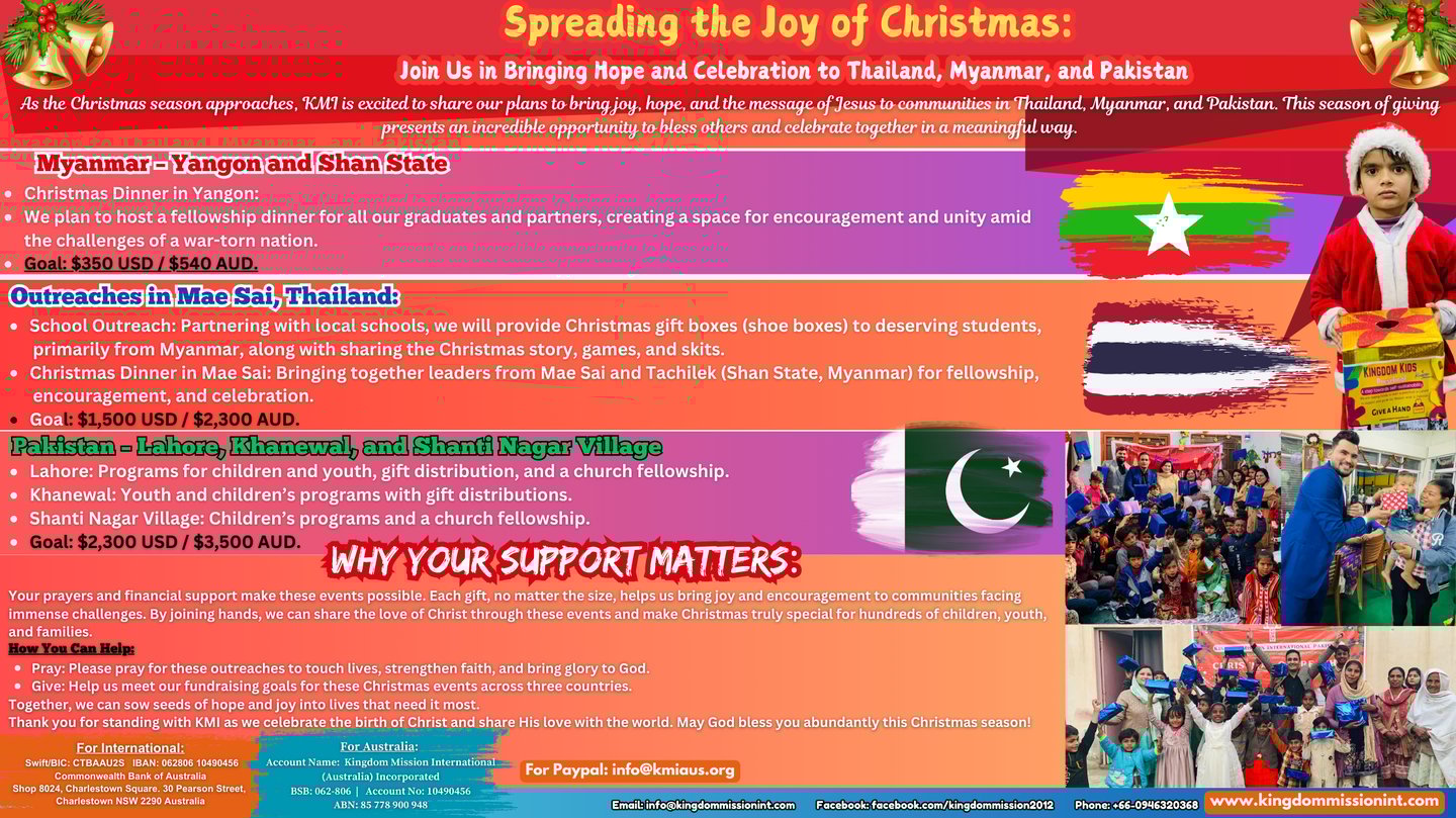 Christmas Outreach, Help Children,