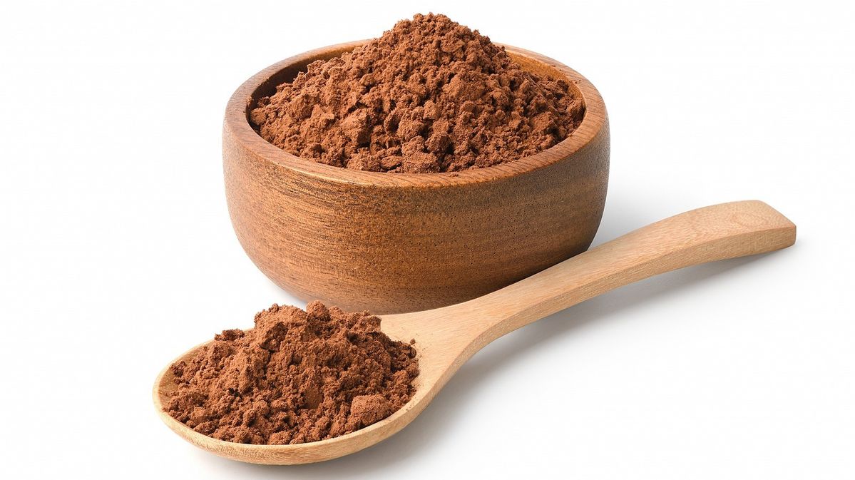 dark cocoa powder bowl