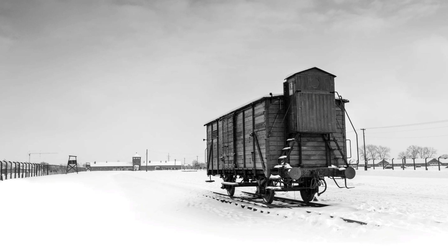 Schiene nach Auschwitz