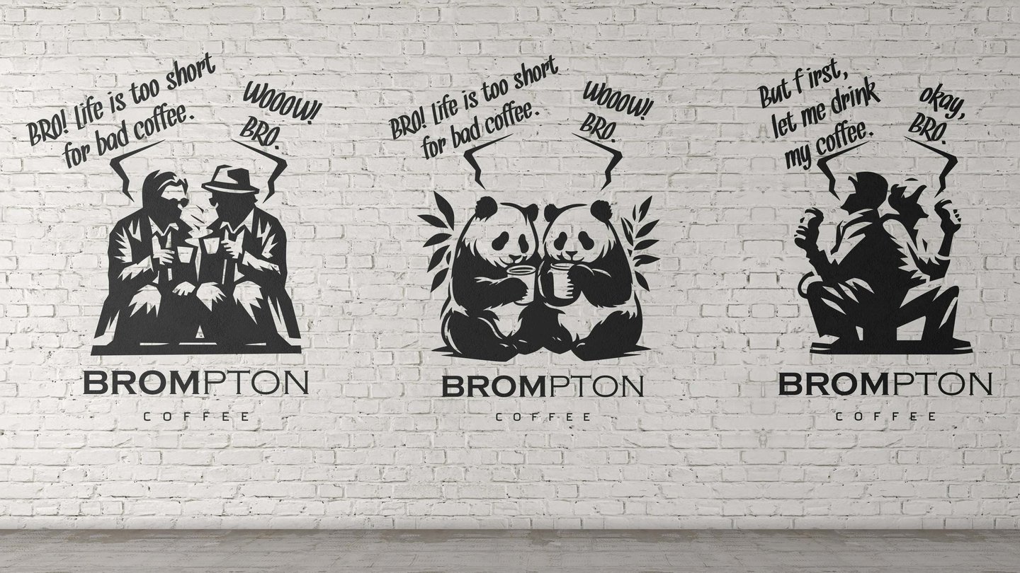 brompton coffee duvar tasarımları, brompton cafe duvar tasarımları